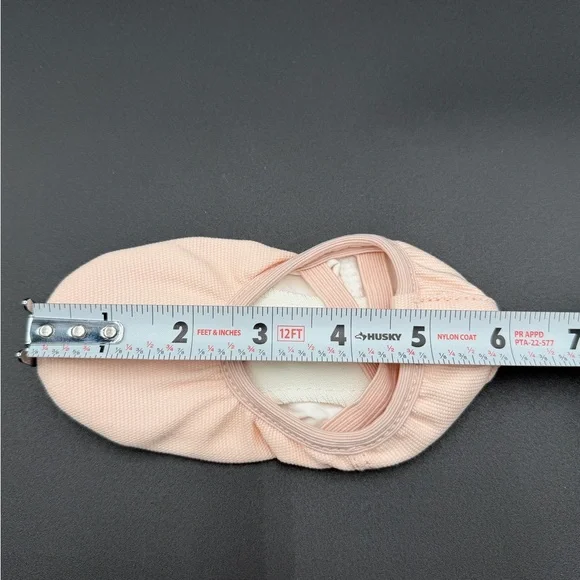 🆕Stelle Elegant Pink Ballet Slippers size 6T - Picture 3 of 6